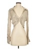 Zara Tan Long Sleeve Blouse Size S - photo 1