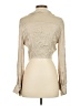 Zara Tan Long Sleeve Blouse Size S - photo 2