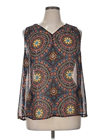 Fun2Fun 3/4 Sleeve Blouse (view 1)