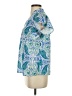 Unbranded 100% Polyester Paisley Blue Short Sleeve Blouse Size S - photo 5