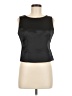 Jones New York 100% Polyester Black Sleeveless Blouse Size 6 - photo 1