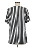 Tickled Teal Silver Short Sleeve Top Size M - photo 2