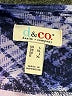 D&Co. Plaid Blue Pullover Sweater Size XL - photo 4