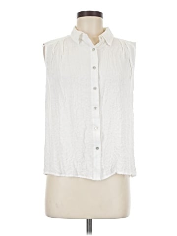 Jane and Delancey Sleeveless Button-Down Shirt (view 1)