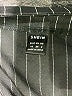 Shein 100% Polyester Stripes Black Formal Skirt Size 2 - photo 4