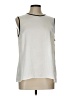 Kasper Ivory Sleeveless Blouse Size L - photo 1