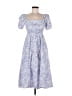 CAARA Blue Casual Dress Size XS - photo 1