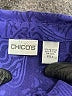 Chico's 100% Polyester Paisley Purple Long Sleeve Blouse Size XL (3) - photo 7