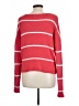 Moral Fiber 100% Polyester Stripes Red Pullover Sweater Size L - photo 2