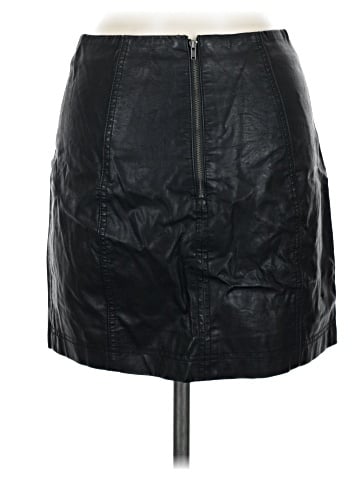 Free People Faux Leather Skirt (view 2)