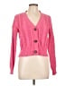 Love 100% Polyester Pink Cardigan Size L - photo 1