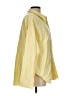 Le Lis 100% Polyester Color Block Yellow Long Sleeve Blouse Size L - photo 4