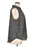 MICHAEL Michael Kors 100% Polyester Print Black Sleeveless Blouse Size 1X - photo 4