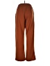 Unbranded Solid Brown Casual Pants Size L - photo 2
