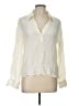 J.Crew 100% Viscose Ivory Long Sleeve Blouse Size L - photo 1