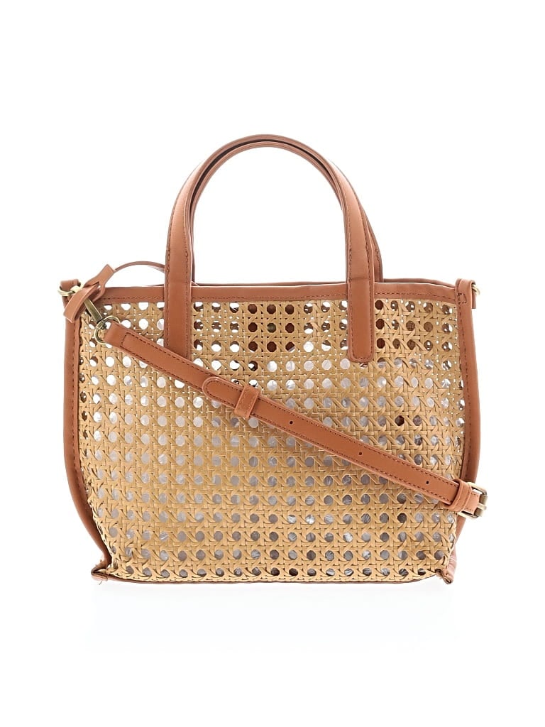 Pre-owned Street Level Satchel In Brown