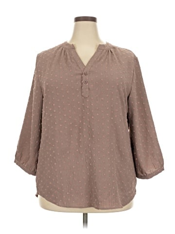 Xclusiv 3/4 Sleeve Blouse (view 1)