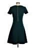 AVA Argyle Teal Casual Dress Size S - photo 2