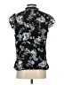 Tamara H. 100% Polyester Black Short Sleeve Blouse Size S - photo 2