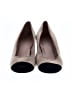 Office London 100% Leather Color Block Gray Tan Heels Size EU 39 - photo 2