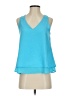 Alya 100% Polyester Teal Sleeveless Blouse Size XS - photo 1