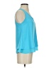 Alya 100% Polyester Teal Sleeveless Blouse Size XS - photo 4