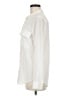 R | Label 100% Silk Ivory button down Size M - photo 5