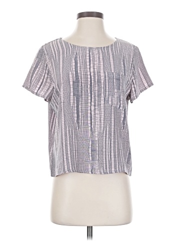 The Podolls Short Sleeve Silk Top (view 1)