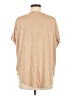 Double Zero Tan Short Sleeve Blouse Size M - photo 2