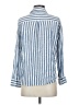 Rails Stripes Blue Long Sleeve Button-Down Shirt Size XS - photo 2