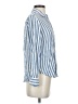 Rails Stripes Blue Long Sleeve Button-Down Shirt Size XS - photo 4