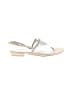 Nine West Ivory Gray Sandals Size 8 - photo 1