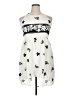 Unbranded Graphic White Ivory Cocktail Dress Size 16 - photo 1