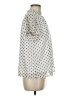 Beacon Polka Dots Ivory Short Sleeve Blouse Size M - photo 4