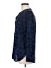 Old Navy 100% Rayon Blue Long Sleeve Blouse Size M - photo 5