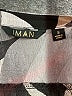 IMAN 100% Polyester Silver Kimono Size S - photo 7