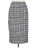 Zara Houndstooth Plaid Gray Formal Skirt Size XL - photo 1