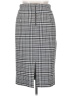 Zara Houndstooth Plaid Gray Formal Skirt Size XL - photo 2