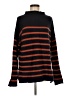 Madewell Stripes Black Turtleneck Sweater Size M - photo 1