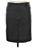 Sele Solid Gray Casual Skirt Size M - photo 2