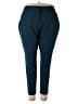 Worthington Solid Teal Casual Pants Size 18w - photo 1