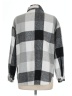 Unbranded Plaid Gray Cardigan Size L - photo 2