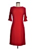Frank Lyman Design Solid Red Casual Dress Size 6 - photo 1