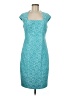 Sangria 100% Polyester Teal Cocktail Dress Size 8 - photo 1