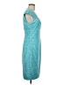 Sangria 100% Polyester Teal Cocktail Dress Size 8 - photo 4