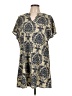 Emery Rose Paisley Tan Ivory Casual Dress Size L - photo 1