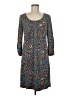 Boden 100% Polyester Print Teal Casual Dress Size 6 - photo 1