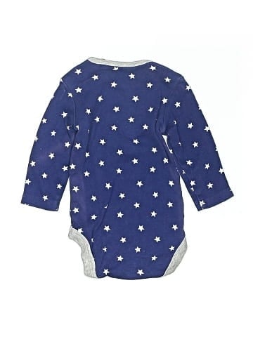 Baby Boden Long Sleeve Onesie (view 2)