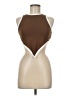 Shein 100% Polyester Brown Tank Top Size 6 - photo 1
