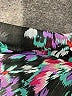 Molly Bracken Pink Black Short Sleeve Blouse Size M - photo 7